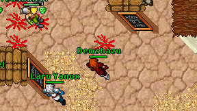 Demshazu on screen