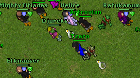 Tzaro on screen