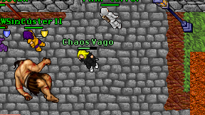 Chaos Vago on screen