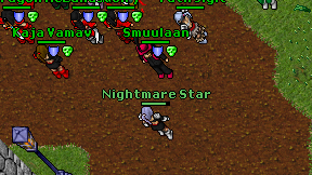 Nightmare Star on screen