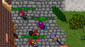 Fivus Warrio on screen