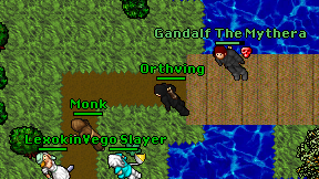 Orthving on screen