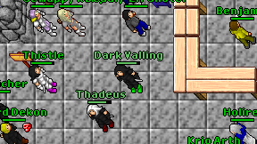 Dark Valling on screen