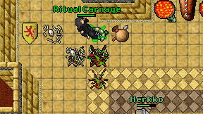 Ritual Carnage on screen