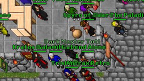 Dark Master Toti on screen