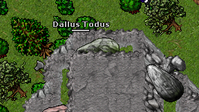 Dallus Todus on screen