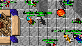 Mc Squiggon on screen