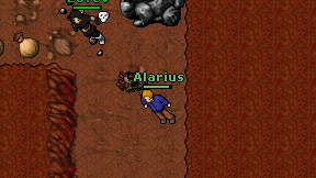 Alarius on screen