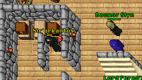 Sir'arkantos on screen