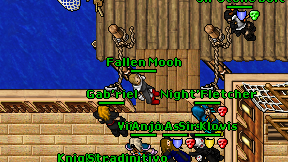 Fallen Mooh on screen
