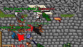 Dark Drosmo on screen