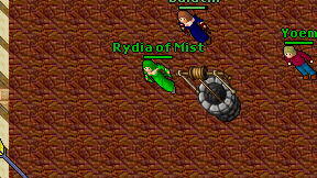Rydia of Mist on screen
