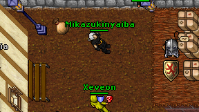 Mikazukinyaiba on screen