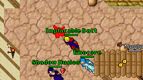 Implacable Datt on screen