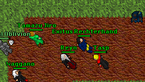 Exitus Rechterhand on screen