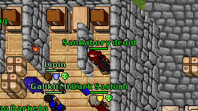 Sankabory druid on screen