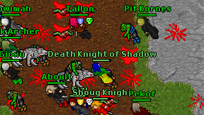 Death Knight of Shadow on screen