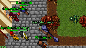 Ronderone on screen