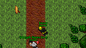 Inzy on screen