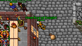 New Royal Knight on screen