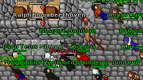 Obscure Magician on screen