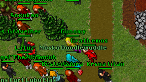 Gunomy on screen