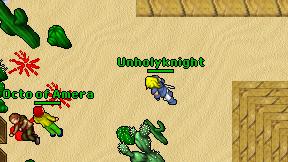 Unholyknight on screen