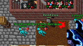 Xenteos on screen