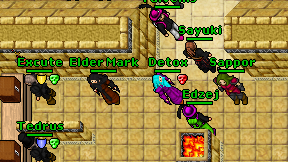 Sappor on screen