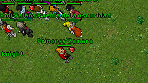Princess'Zamara on screen