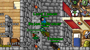 Lord Taman on screen