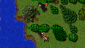 Peaceful Cerenity on screen