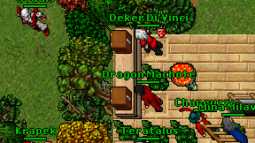 Dragon Machote on screen