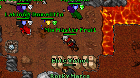 Mix Master Fruit on screen