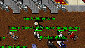 Van Cobblestone on screen