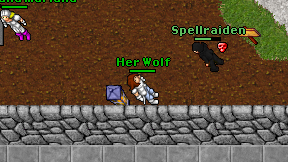 Her Wolf on screen