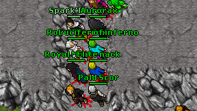 Pald Scor on screen