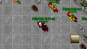 Mistic Efrel on screen