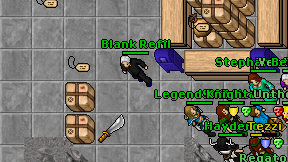 Blank Refil on screen