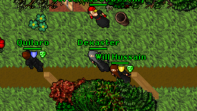 Dexaster on screen