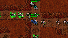 Voulty on screen