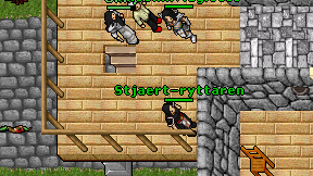 Stjaert-ryttaren on screen