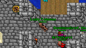 Lady Talonus on screen