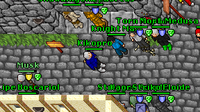Knight Mazi on screen