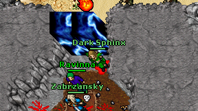 Dark Sphinx on screen
