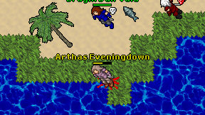 Arthas Eveningdown on screen