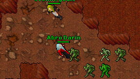 Abro Darin on screen