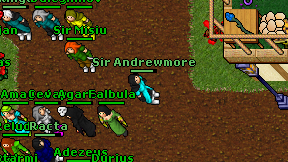 Sir Andrewmore on screen