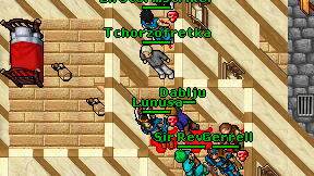 Dablju on screen