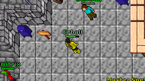 Erball on screen
